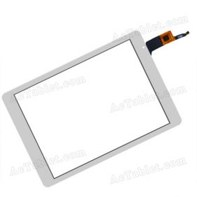 OLM-097D0761-FPC VER.2 Digitizer Glass Touch Screen Replacement for 9.7 Inch MID Tablet PC