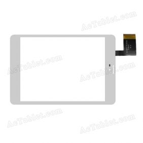 DH-0807A1-PG-FPC100 Digitizer Glass Touch Screen Replacement for 7.9 Inch MID Tablet PC