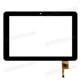 RS10F118_V1.0 Digitizer Glass Touch Screen Replacement for 10.1 Inch MID Tablet PC