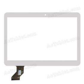 MTCTP-10558 Digitizer Glass Touch Screen Replacement for 10.1 Inch MID Tablet PC