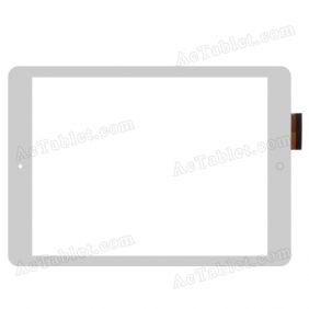 YTG-G97026-F1 V1.1 Digitizer Glass Touch Screen Replacement for 9.7 Inch MID Tablet PC