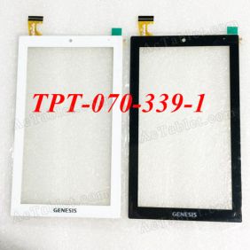 TPT-070-339-1 Digitizer Glass Touch Screen Replacement for 7 Inch MID Tablet PC