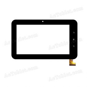 TOPSUN_C0121-A1 Digitizer Glass Touch Screen Replacement for 7 Inch MID Tablet PC