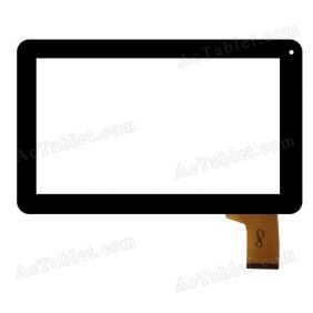 FHF090006 Digitizer Glass Touch Screen Replacement for 9 Inch MID Tablet PC