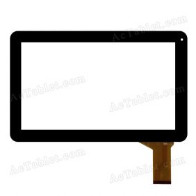 CTP101008 FPC-1.0 Digitizer Glass Touch Screen Replacement for 10.1 Inch MID Tablet PC