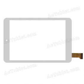 QSD 701-C8058-02 Digitizer Glass Touch Screen Replacement for 7.9 Inch MID Tablet PC
