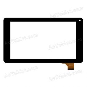 WJ615-V1.0 Digitizer Glass Touch Screen Replacement for 7 Inch MID Tablet PC
