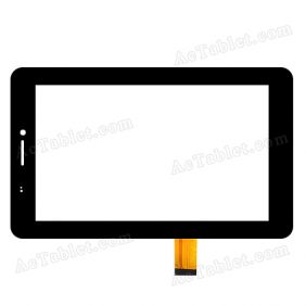 LHJ0510-F70A1 V1.0 Digitizer Glass Touch Screen Replacement for 7 Inch MID Tablet PC