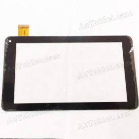 YCF0534 Digitizer Glass Touch Screen Replacement for 7 Inch MID Tablet PC