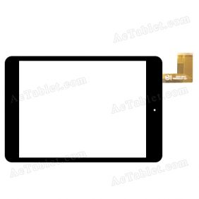 QX20140910 HK80DR2437-V01 Digitizer Glass Touch Screen Replacement for 7.9 Inch MID Tablet PC
