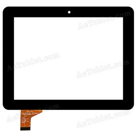 C195151A1-PG FPC665DR Digitizer Glass Touch Screen Replacement for 8 Inch MID Tablet PC