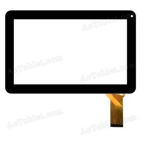 LHJ0227-F100A1 V1.0 Digitizer Glass Touch Screen Replacement for 10.1 Inch MID Tablet PC