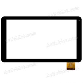 XF20141209 HK10DR2512 Digitizer Glass Touch Screen Replacement for 10.1 Inch MID Tablet PC