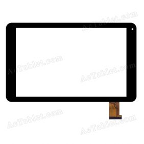 RS10F606G_V1.1 Digitizer Glass Touch Screen Replacement for 10.1 Inch MID Tablet PC