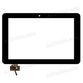 RS10F154_V1.0 Digitizer Glass Touch Screen Replacement for 10.1 Inch MID Tablet PC