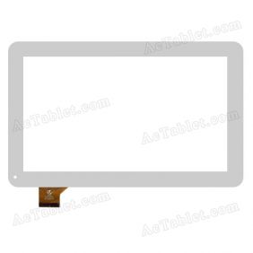 HK10DR2537 Digitizer Glass Touch Screen Replacement for 10.1 Inch MID Tablet PC