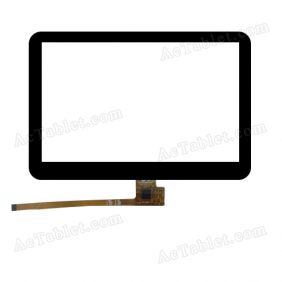 RS5F225_V1.0 Digitizer Glass Touch Screen Replacement for 5 Inch MID Tablet PC