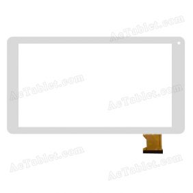 XC-PG0900-030B-A2 FPC Digitizer Glass Touch Screen Replacement for 9 Inch MID Tablet PC