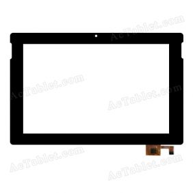 QSD 702-10119-02 Digitizer Glass Touch Screen Replacement for 10.1 Inch MID Tablet PC