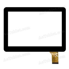 XC-GG1010-036-A0-FPC Digitizer Glass Touch Screen Replacement for 10.1 Inch MID Tablet PC