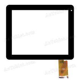 363 Digitizer Glass Touch Screen Replacement for 8 Inch MID Tablet PC