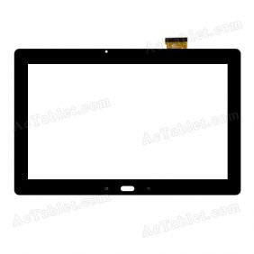 GT10HT-1 FHX Digitizer Glass Touch Screen Replacement for 10.1 Inch MID Tablet PC
