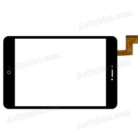 YTG-G80048-F1 V1.0 Digitizer Glass Touch Screen Replacement for 8 Inch MID Tablet PC