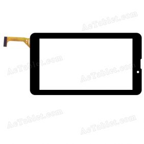 YTG-G70066-F1 Digitizer Glass Touch Screen Replacement for 7 Inch MID Tablet PC