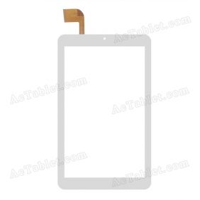 DXP2-0316-080B Digitizer Glass Touch Screen Replacement for 8 Inch MID Tablet PC