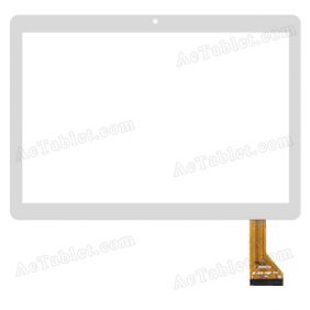 MF-808-096F FPC Digitizer Glass Touch Screen Replacement for 9.6 Inch MID Tablet PC