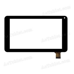 WJ756-FPC Digitizer Glass Touch Screen Replacement for 7 Inch MID Tablet PC