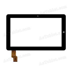 FPC-FC106S015-01 Digitizer Glass Touch Screen Replacement for 10.6 Inch MID Tablet PC