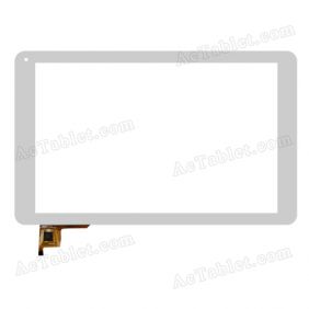 QSD 702-10077-01 Digitizer Glass Touch Screen Replacement for 10.1 Inch MID Tablet PC