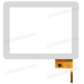 SLC09702A MSH Digitizer Glass Touch Screen Replacement for 9.7 Inch MID Tablet PC