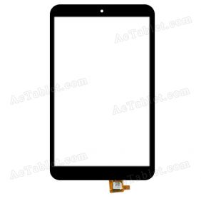 JDC.4151FPC-C Digitizer Glass Touch Screen Replacement for 8 Inch MID Tablet PC