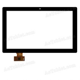 RS10F256_V1.0 Digitizer Glass Touch Screen Replacement for 10.1 Inch MID Tablet PC