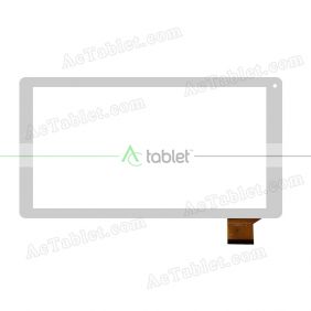 DH-1027A1-PG-FPC105-V2.0 Digitizer Glass Touch Screen Replacement for 10.1 Inch MID Tablet PC