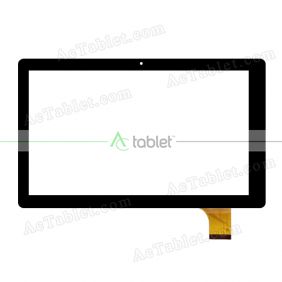 FPC-UP101324A1-V00 FHX Digitizer Glass Touch Screen Replacement for 10 Inch MID Tablet PC