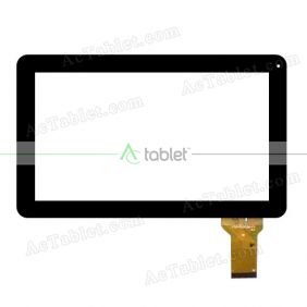 YTG-P10026-F1 V1.0 LLT Digitizer Glass Touch Screen Replacement for 10.1 Inch MID Tablet PC