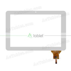 YTG-10005-F5 V1.0 Digitizer Glass Touch Screen Replacement for 10.1 Inch MID Tablet PC