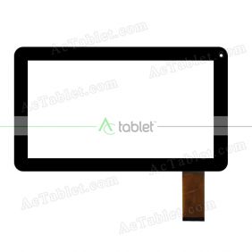 HN 1027FPC V1 Digitizer Glass Touch Screen Replacement for 10.1 Inch MID Tablet PC