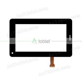 SX70-0718-2 FPC Digitizer Glass Touch Screen Replacement for 7 Inch MID Tablet PC