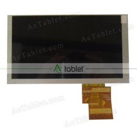 Replacement HSD062IDW1 A01 LCD Screen for 6.2 Inch  Tablet PC