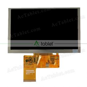 Replacement KR050PA5S 1030300163 REV C LCD Screen for 5 Inch Tablet PC