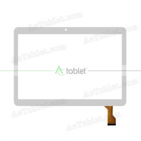 MJK-0643 Digitizer Glass Touch Screen Replacement for 10.1 Inch MID Tablet PC