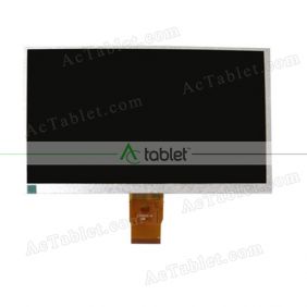 Replacement 7610029258 E242868 LCD Screen for 9 Inch Tablet PC