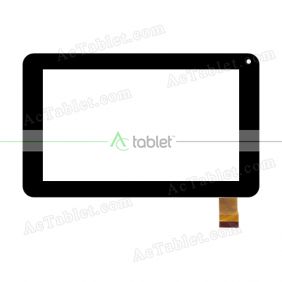 YJ038FPC-V0 Digitizer Glass Touch Screen Replacement for 7 Inch MID Tablet PC