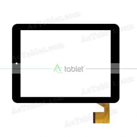YJZ04FPC-V0 Digitizer Glass Touch Screen Replacement for 8 Inch MID Tablet PC