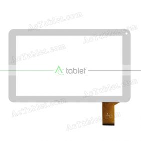 YJ151FPC-V0 Digitizer Glass Touch Screen Replacement for 10.1 Inch MID Tablet PC