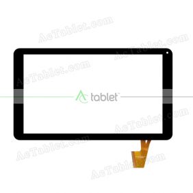 VDO-910 Digitizer Glass Touch Screen Replacement for 10.1 Inch MID Tablet PC